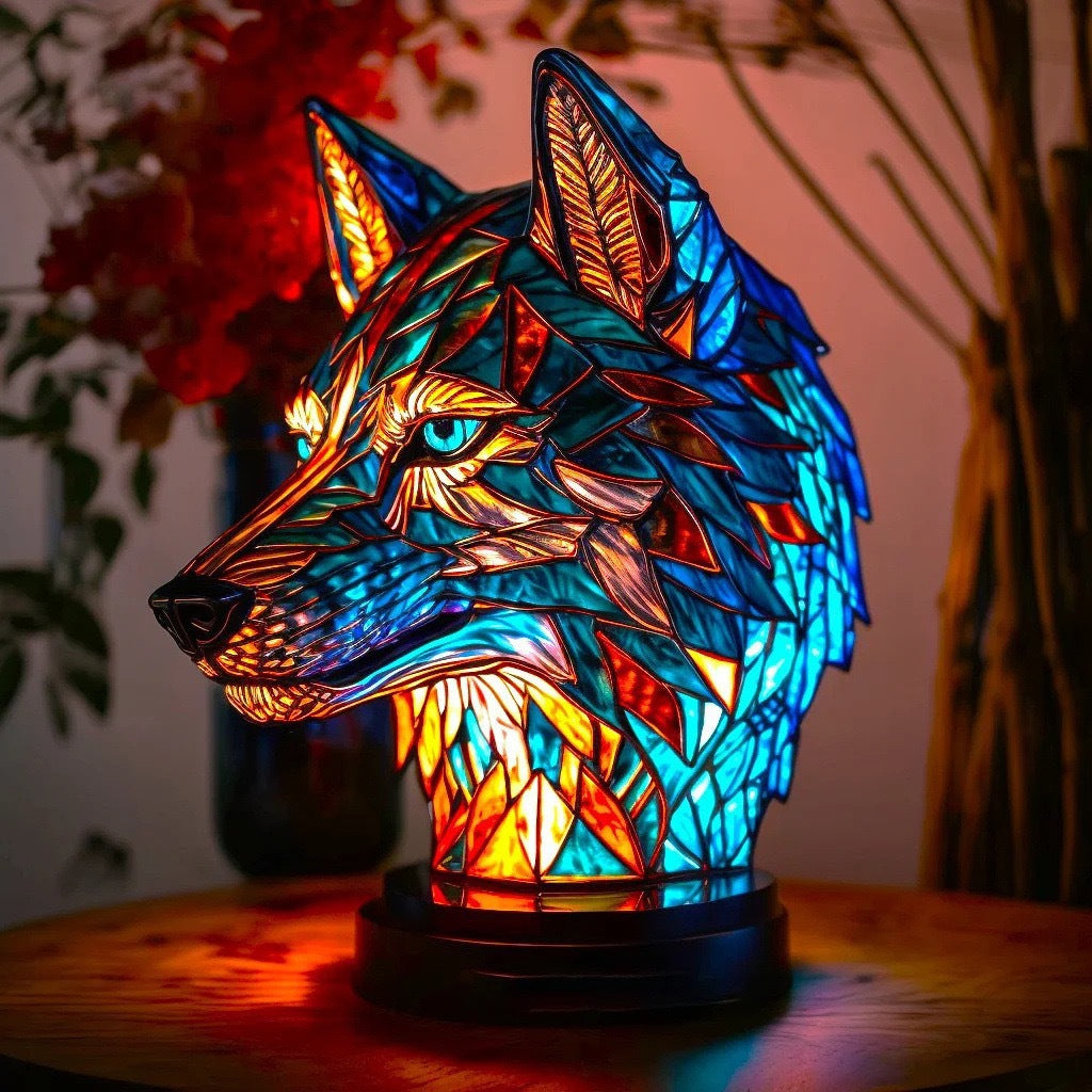Magical LED ornament creative home USB plug luminous decoration resin statue - V.I.P Digital Presence