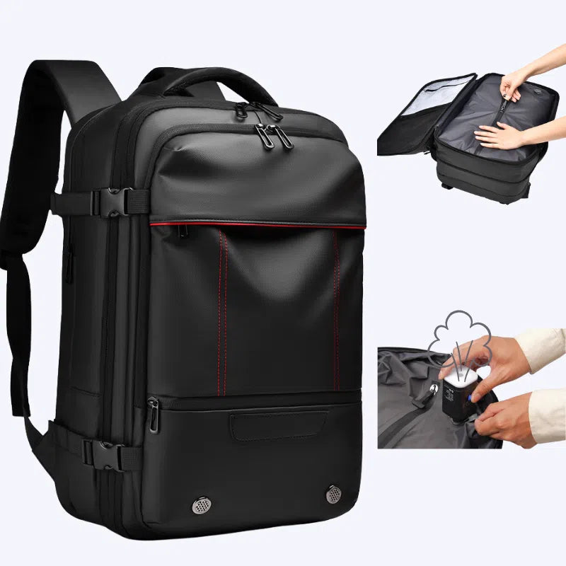 Men's Backpack Business Travel Backpack Large Capacity Expansion Multifunctional Vacuum Compression Backpack for Men - V.I.P Digital Presence