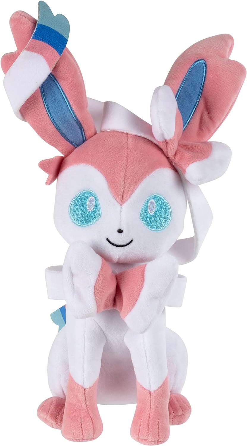 20cm Pokemon Sylveon Plush Toy Kawaii Anime Eevee Espeon Jolteon Vaporeon Stuffed Animal Doll for Children Christmas Gift - V.I.P Digital Presence