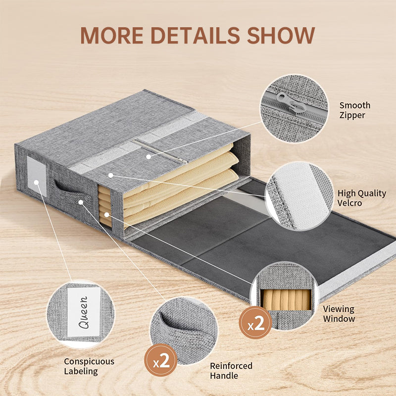 Compact Foldable Storage Cubes for Linens, Towels & Bedding Essentials - V.I.P Digital Presence