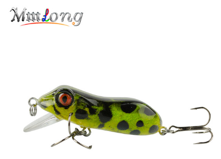 Mmlong 6.3cm Hard Frog Fishing lures Floating Minnow MR03-S Artifical Baits Wobbler Crank Bait Pesca