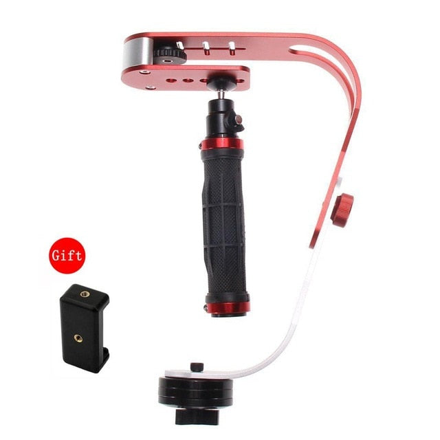 Mini handheld stabilizer Video Steadicam for Digital Camera HDSLR DSLR Camcorder DV Mobile Phone + Gloves free shipping - V.I.P Digital Presence