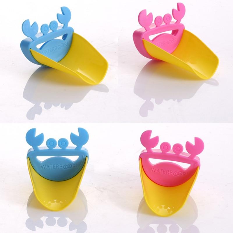 Crab Cartoon Faucet Extension Children's Guide Sink Hand Sanitizer