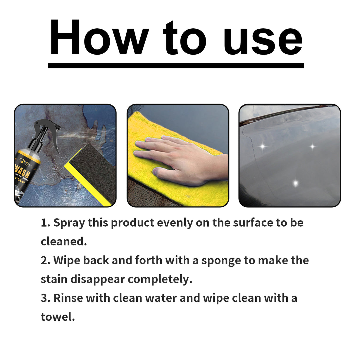 Wash Coating Detailer, Decontamination Refurbishment Maintenance Brightening Multi-Purpose Cleaning And Care Agent - V.I.P Digital Presence