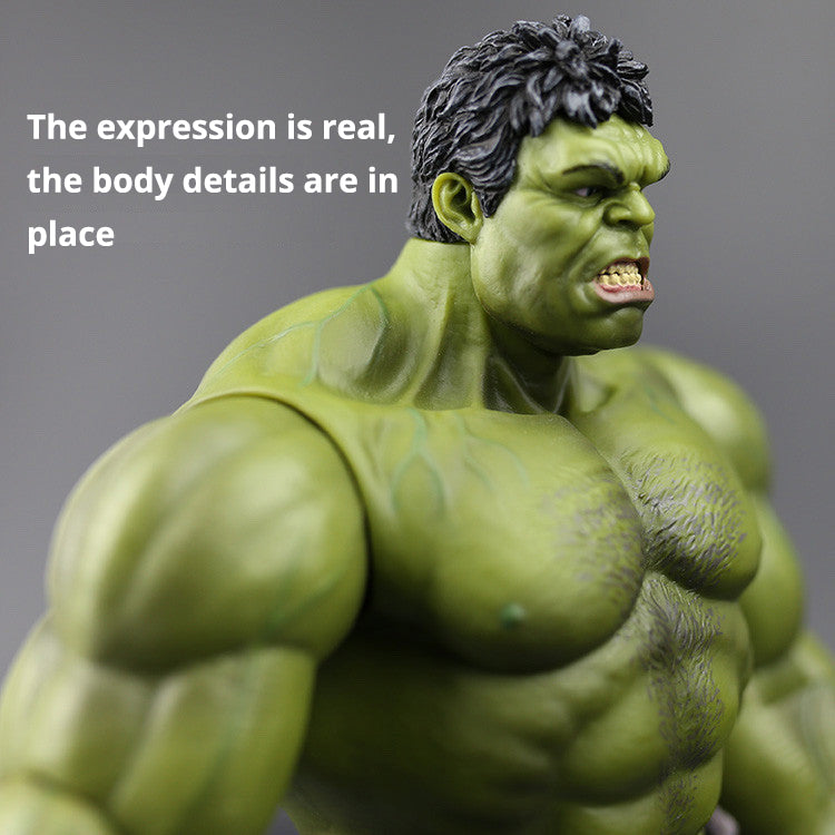 Marvel Avengers The Invincible Hulk The Hulk Joints Movable Doll Figure - V.I.P Digital Presence
