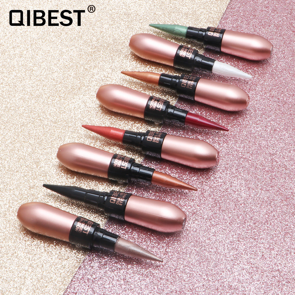 QIBEST Charm Dual-Purpose Pen Silky And Dynamic Eyeliner Soft Texture Eye Shadow Cream Eye Shadow Stick - V.I.P Digital Presence