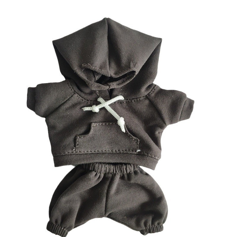 17cm Vinyl Macaron Plush Keychain Pulling Cloth Pendant Labubu Doll for Hoodie Pants Set - V.I.P Digital Presence