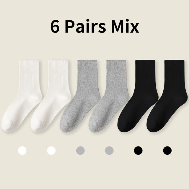 Pure cotton socks with loose cuffs for men and women - V.I.P Digital Presence