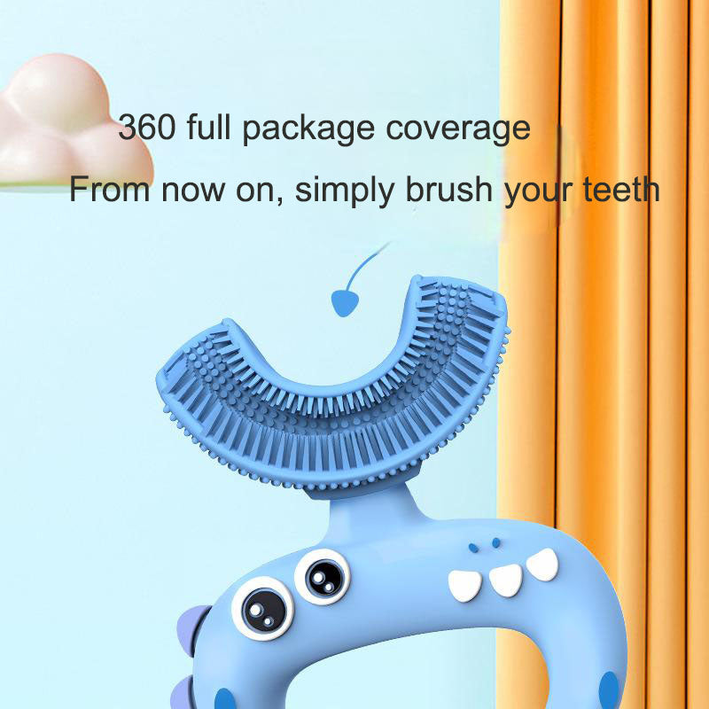 Cepillo de dientes para niños Tiktok cepillo de dientes de silicona para bebés