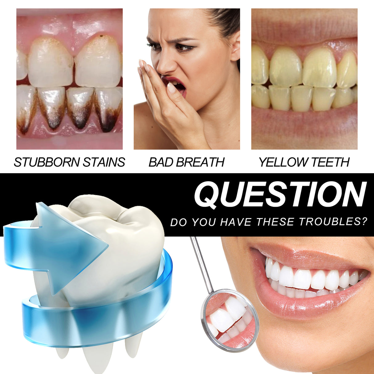 Bamboo Charcoal Whitening Toothpaste Dazzling Teeth Strong Enamel Easy Stain Removal Fresh Breath Bamboo Charcoal Toothpaste - V.I.P Digital Presence