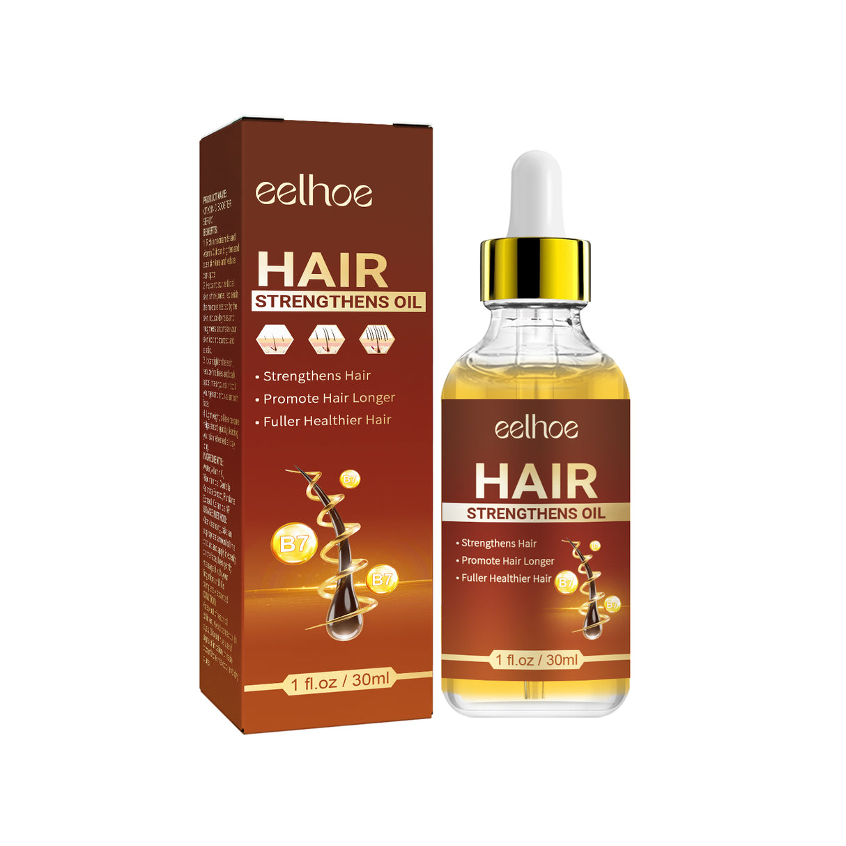 Castor Oil Hair Dense Essential Oil Repair Damaged Hair, Nourish Scalp, Strengthen Hair And Prevent Hair Loss - V.I.P Digital Presence
