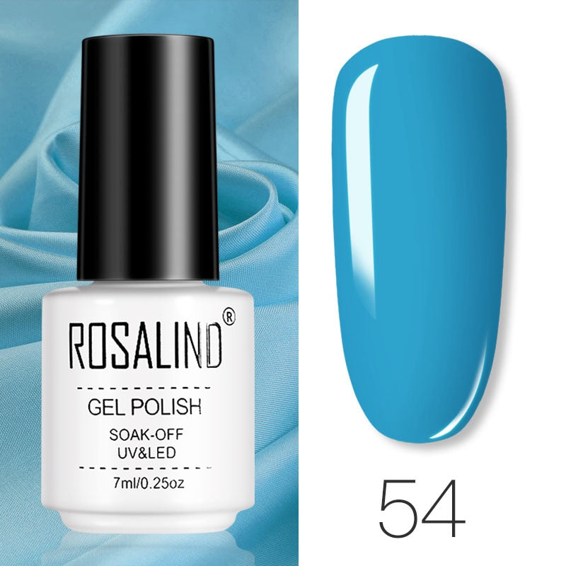 ROSALIND Gel Polish Set Manicure for Nails Semi Permanent Vernis top coat UV LED Gel Varnish Soak Off Nail Art Gel Nail Polish - V.I.P Digital Presence