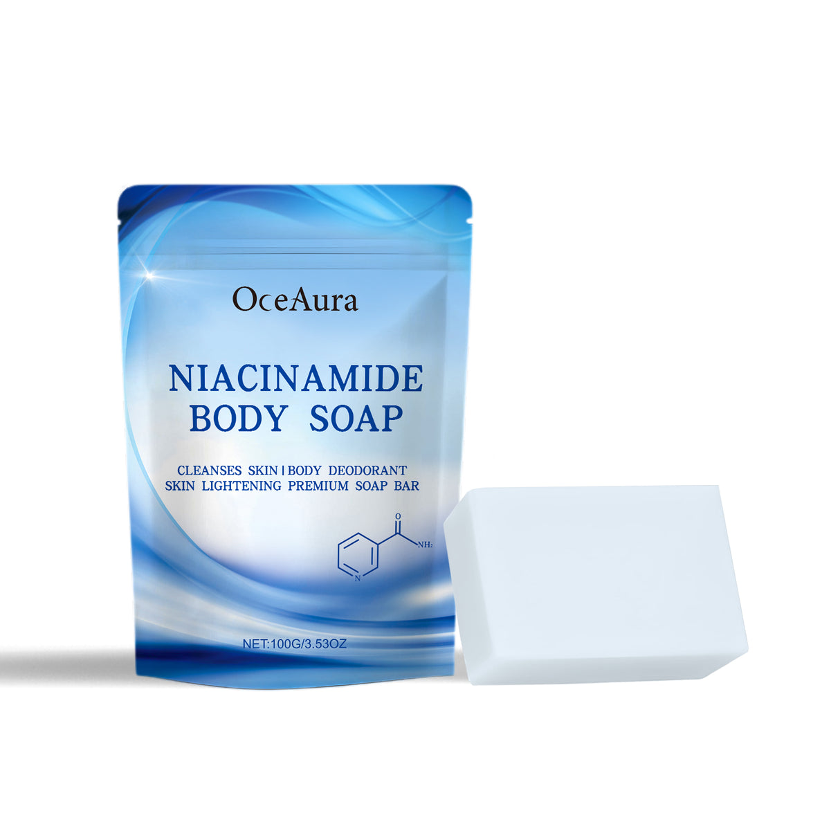Niacinamide Soap Gently Cleans And Moisturizes Skin, Brightening, Silky, And Refreshing Body Soap - V.I.P Digital Presence