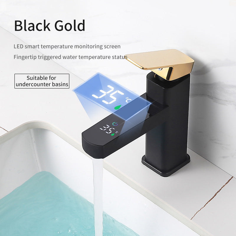 Digital Display Temperature Control Faucet Hot And Cold Water Faucet - V.I.P Digital Presence