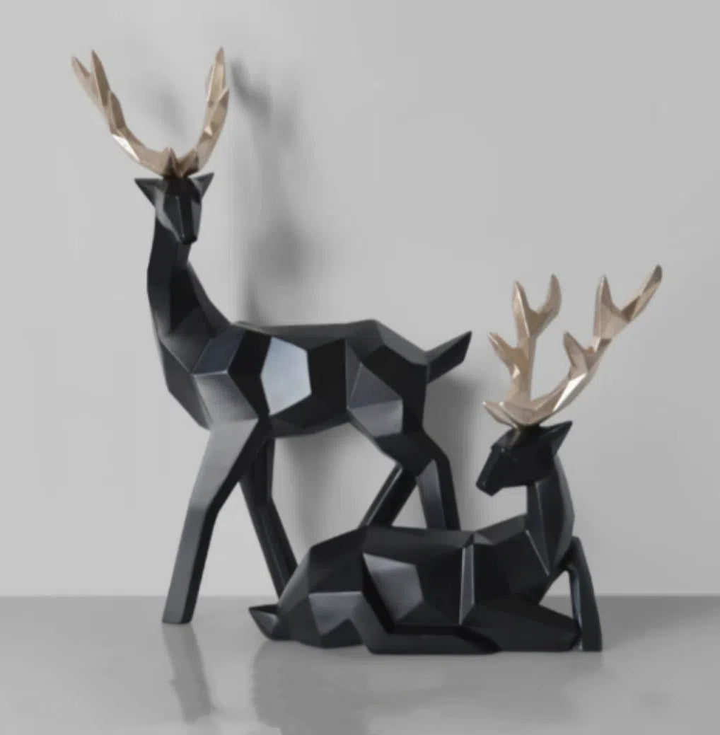 Home Fortune Deer Resin Decoration Home Decoration Living Room Decoration - V.I.P Digital Presence