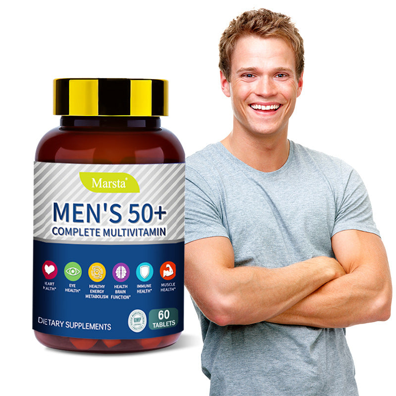Men's Health Products Men's Multivitamin Tablets MEN'S 50+Complete Multivitamin - V.I.P Digital Presence