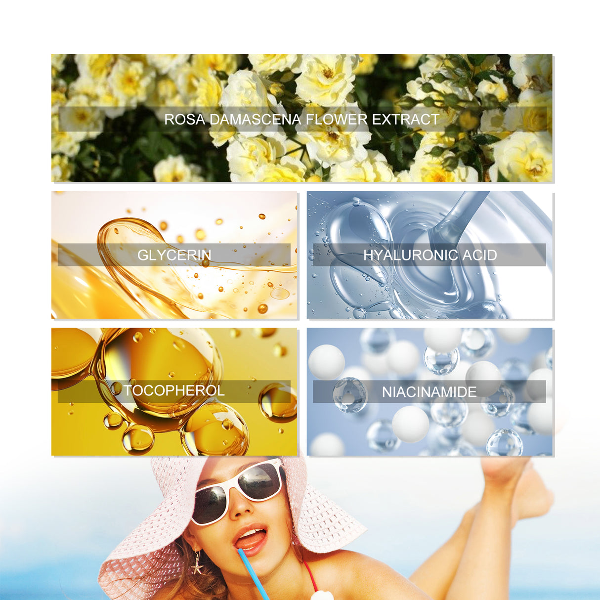 Rose UV Protection Cream, Outdoor UV Brightening Skin Portable Dry Oil Protective Cream - V.I.P Digital Presence