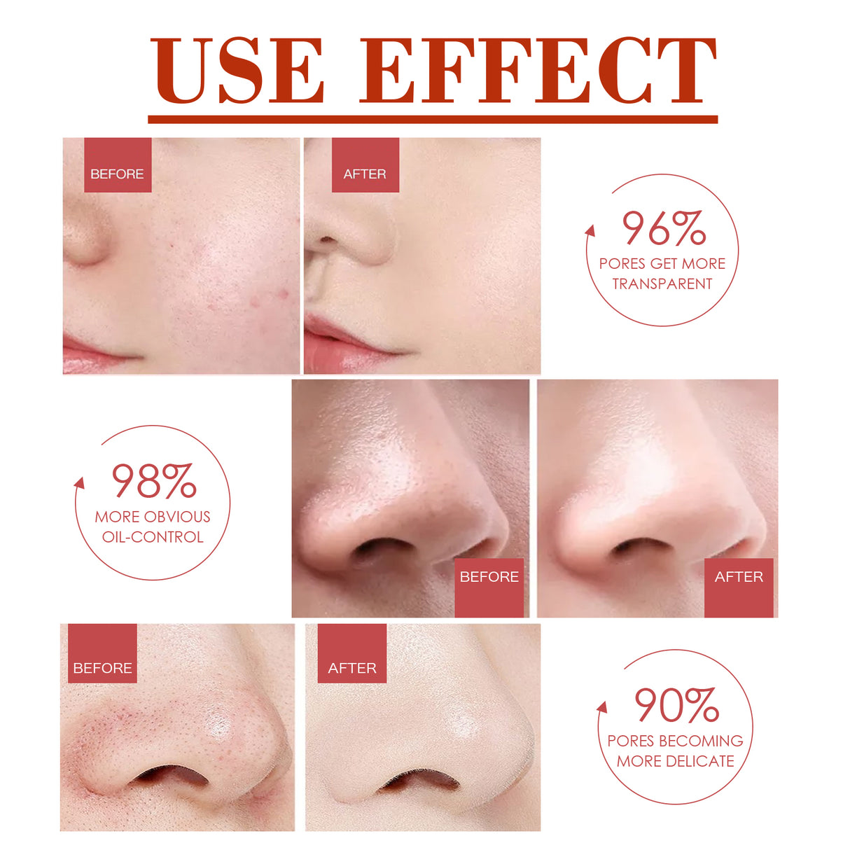 Pore Minimizer Serum, Pore Minimizer Moisture To Deep Clean Pores Carry Bright Moisturizing Essence Serum