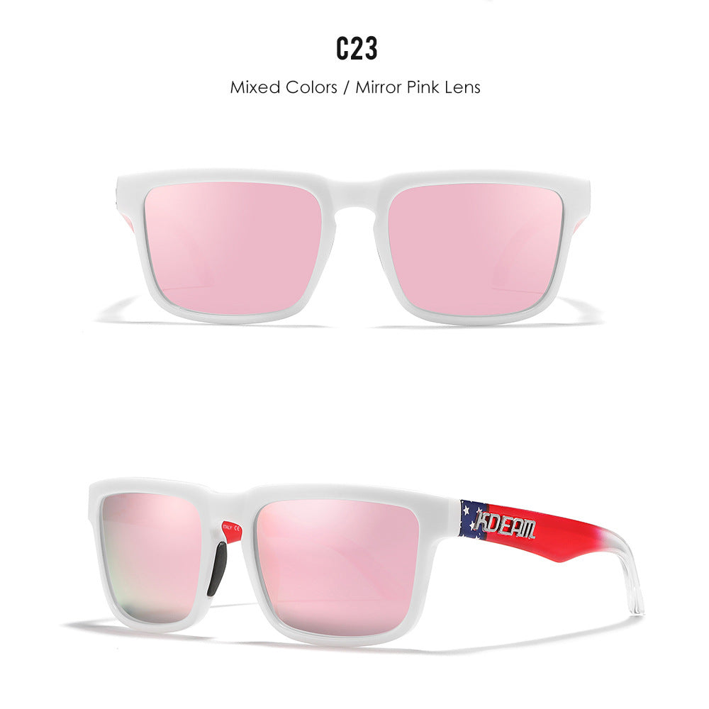 Classic polarized sunglasses for men and women ultra light driving glasses colorful real film sunglasses - V.I.P Digital Presence