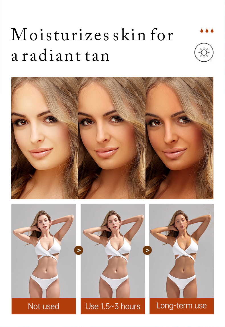 Enjoy Skin Oraganic Self Tanning Essence Drops Pure Natural Bronzer Moisturizes Skin Tanning Essence - V.I.P Digital Presence