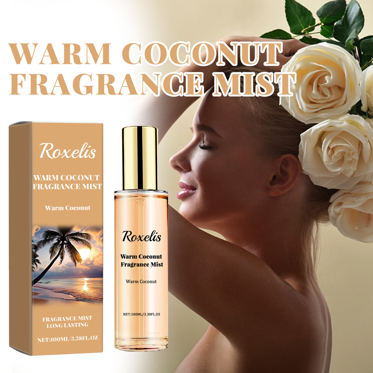 Warm Coconut Fragrance Mist, Lasting Fragrance Fresh And Natural Couples Date With Fragrance To Bring Atmosphere Encounter - V.I.P Digital Presence