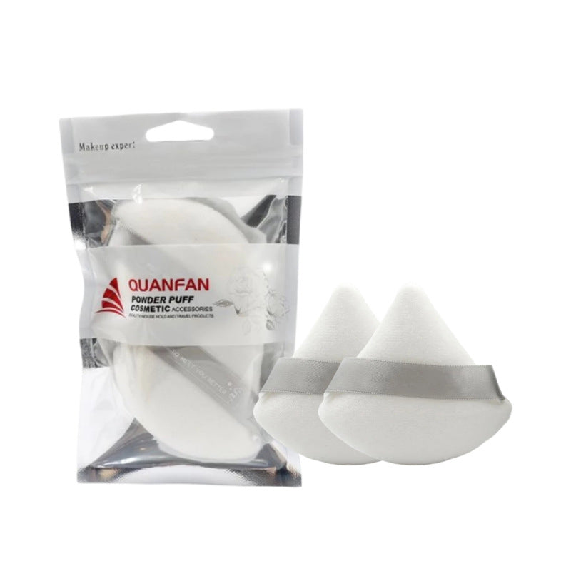 Triangle Dry Powder Puff Fiber Crystal Cotton Delicate On Makeup Beauty Tools Powder Puff - V.I.P Digital Presence