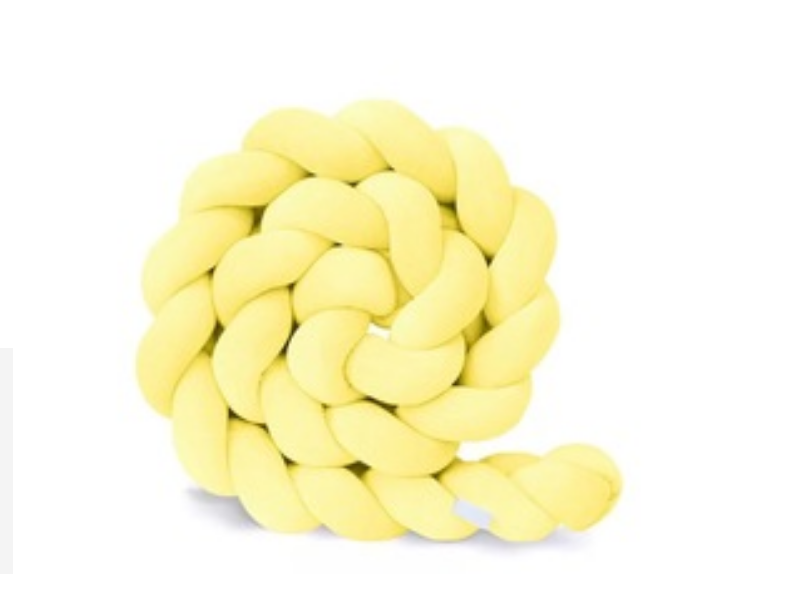 100cmBaby Bumper Bed Braid Knot Pillow Cushion Bumper for Infant Kids Crib Protector Cot Bumper Room Decor Anti-collision Bumper - V.I.P Digital Presence