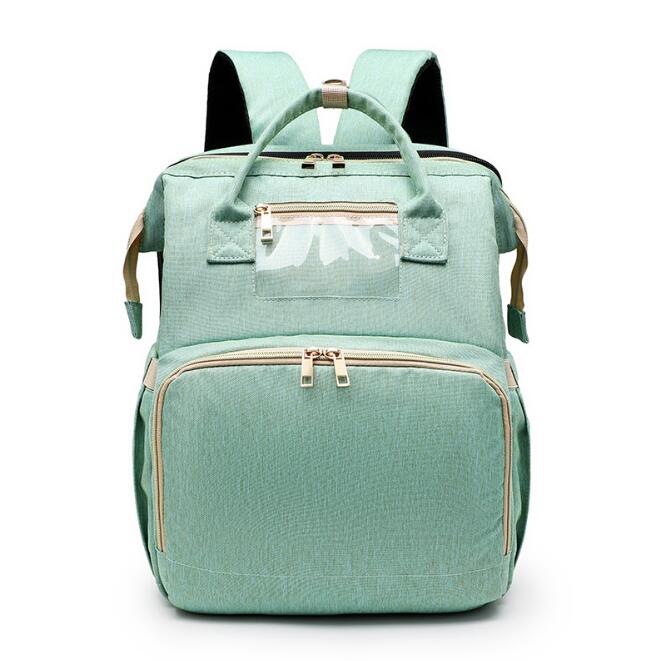 2in1 Multifunctional Baby folding bed Travel Portable Large Capacity Shoulder Mommy Folding Crib Bags - V.I.P Digital Presence