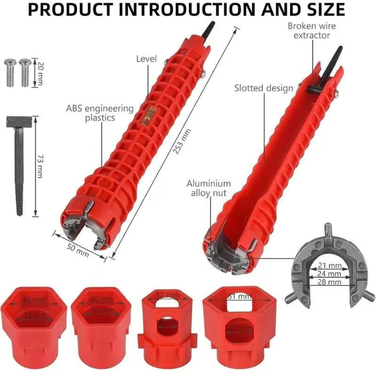 PlumbFix Multi Wrench
