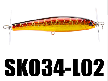 SeaKnight SK034 Pencil Fishing Lure 1PC 14.5g 90mm Top Water