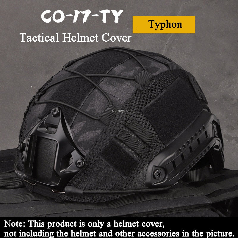 Tactical Helmet Cover for Fast MH PJ BJ Helmet Airsoft Paintball Army Helmet Cover Military Accessories - V.I.P Digital Presence