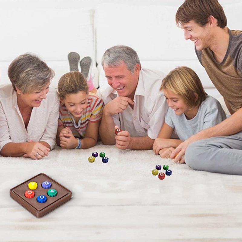 New Korean Gonggi Game Set with 5 Stones & Round Case. - V.I.P Digital Presence