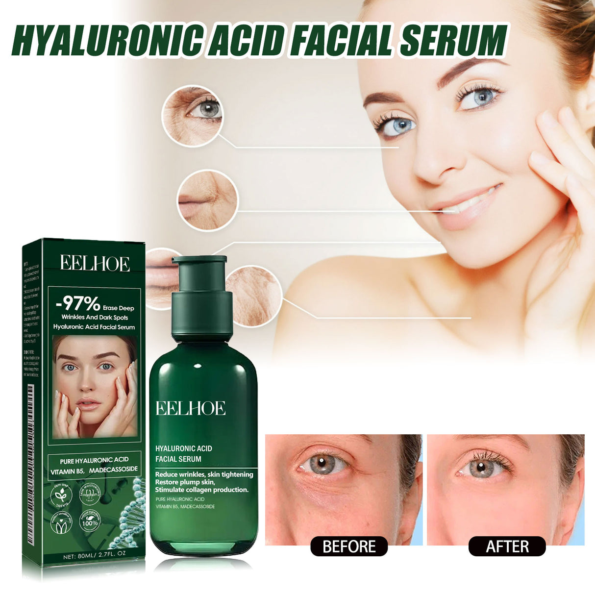 Facial Essence, Lifts And Tightens Facial Skin And Reduces Fine Lines And Wrinkles - V.I.P Digital Presence