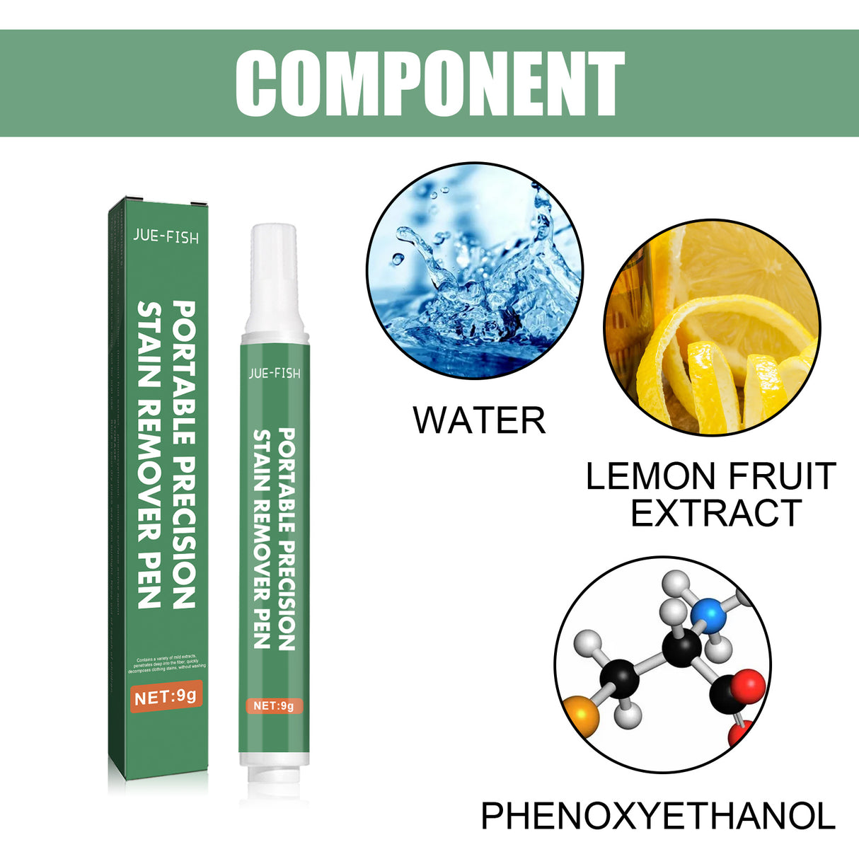 Portable Precision Stain Remover Pen, Free Wash Remove Oil Stains Yellow Clothes Clean And Decontamination Pen - V.I.P Digital Presence