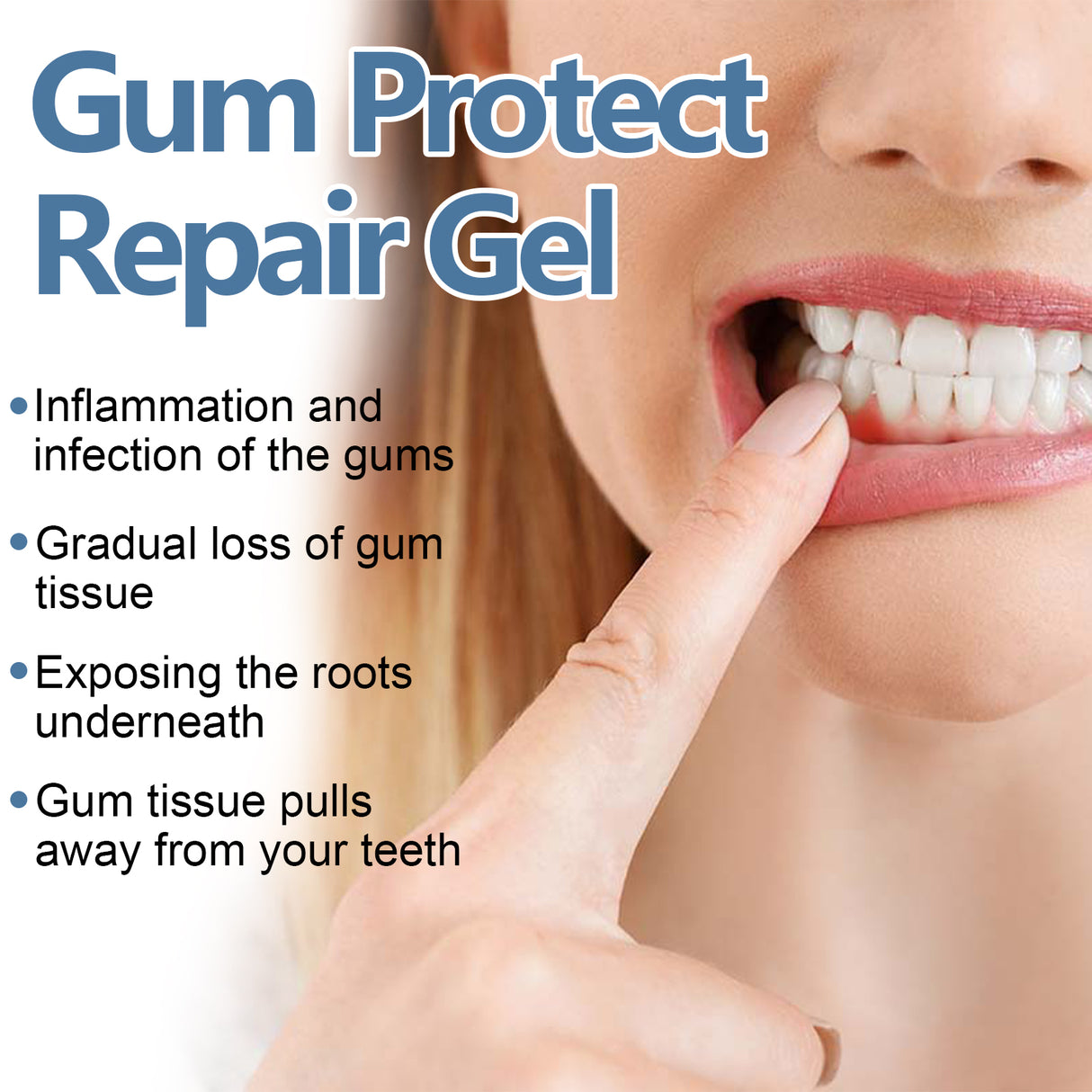 Gum Protect Repair Gel, Deep Clean Tooth Dirt Care Gums Fresh Breath Care Gel - V.I.P Digital Presence