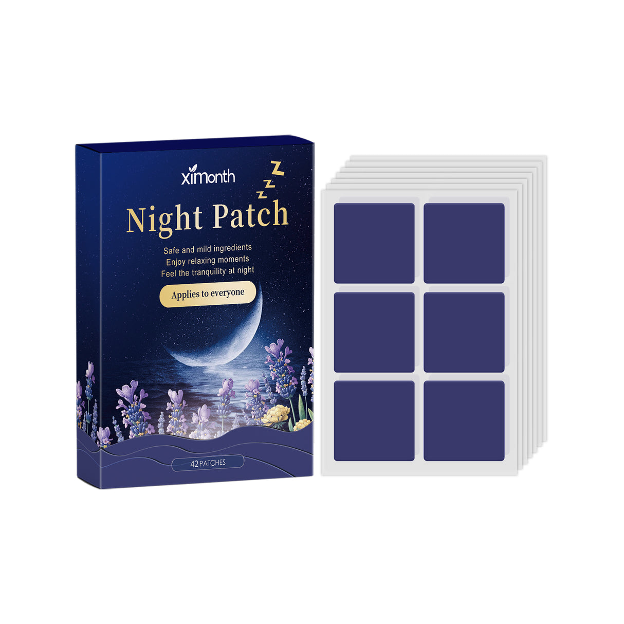 Lavender Sleep Patch Pamper The Sleeping Atmosphere At Night With A Gentle And Fragrant Sleep Body Care Patch - V.I.P Digital Presence