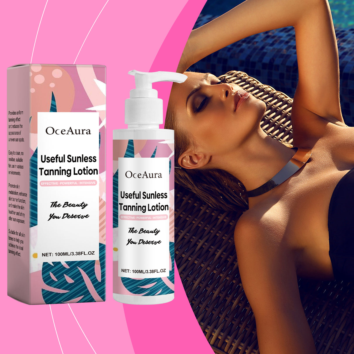 Tanning Lotion Summer Outdoor Gentle Moisturizing Refreshing Repair Gel For Wheat Tan Skin