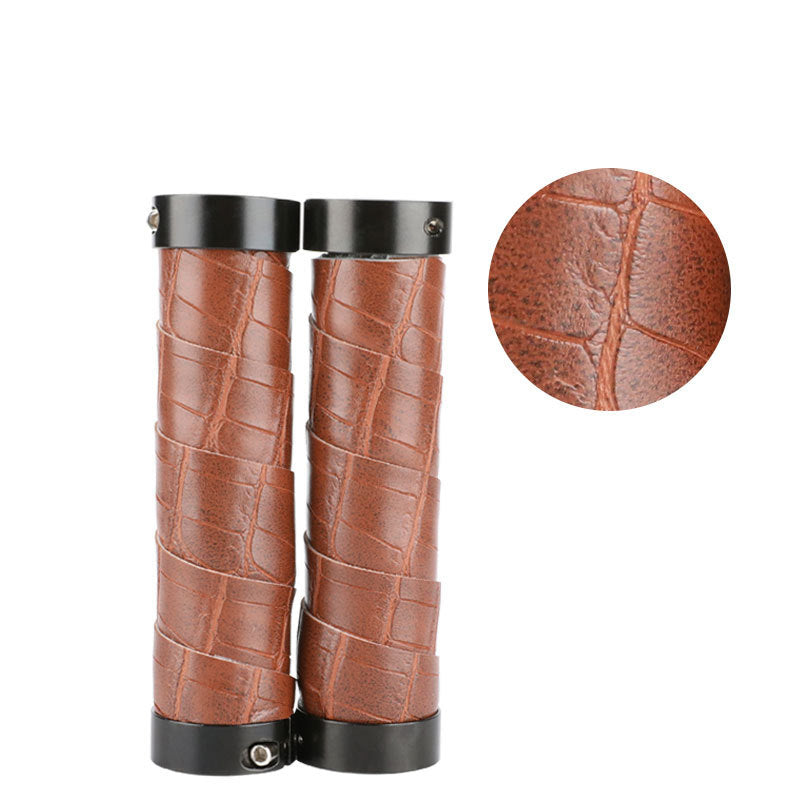 Bicycle Handlebar Cover Double-Sided Locking Grip Anti-Skid Wear-Resistant Texture Handlebar Cover Bicycle Accessories