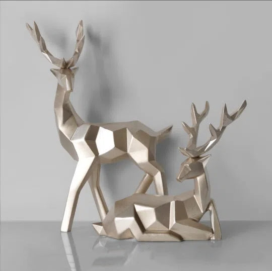 Home Fortune Deer Resin Decoration Home Decoration Living Room Decoration - V.I.P Digital Presence