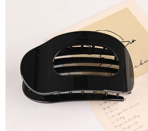 Banana clip vertical clip hair clip female back of head ponytail half tied hair twisted clip - V.I.P Digital Presence