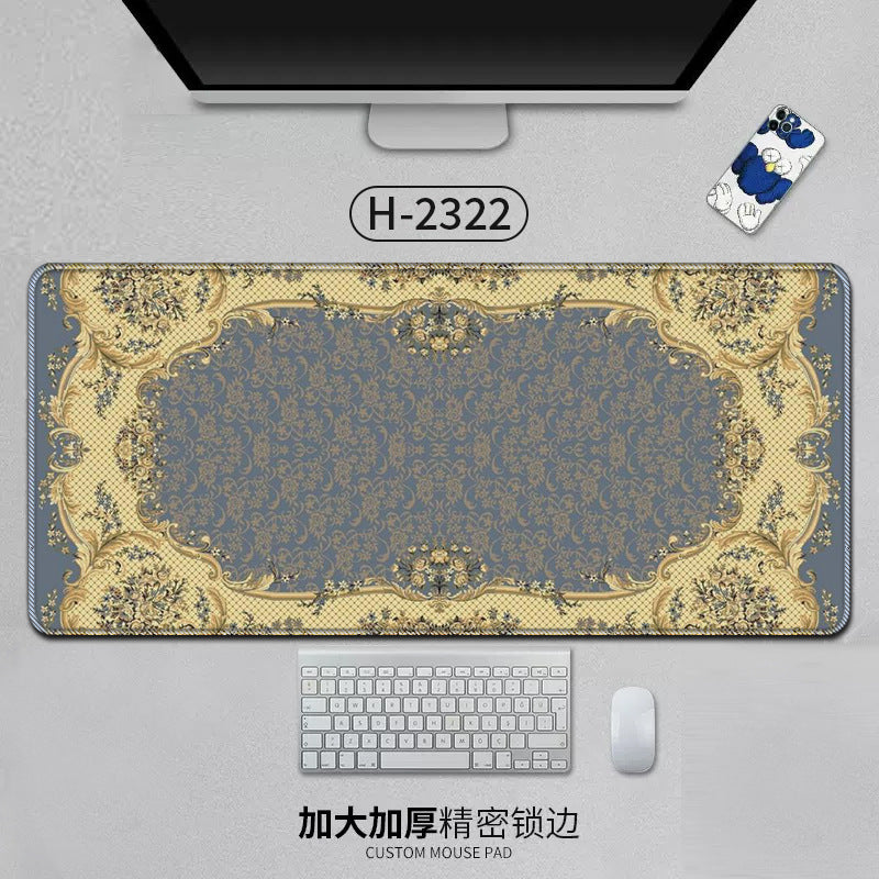 Large Persian Mouse Pad Office Carpet MousePad Natural Rubber Lockedge Anti Slip Desk Mat Laptop Office Game Accessories Pad - V.I.P Digital Presence