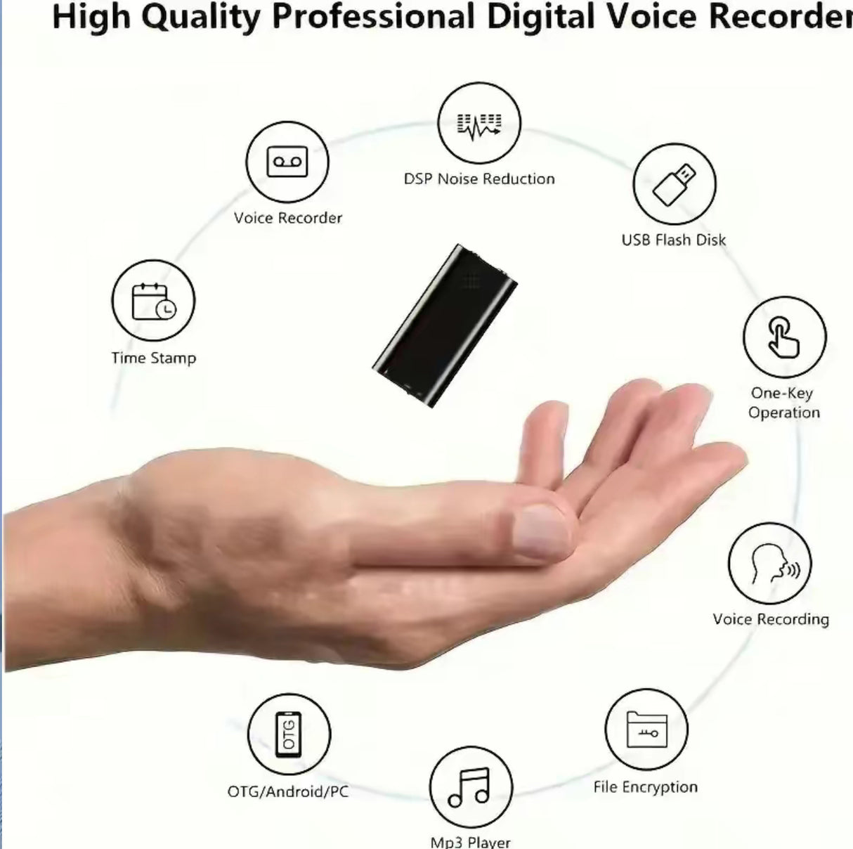 SoundMate 3-in-1 MP3 Recorder