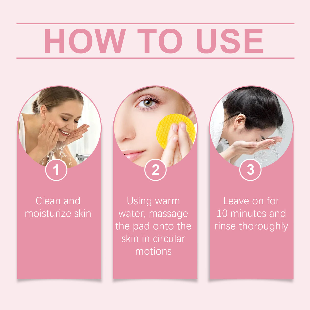 Turmeric Cleansing Pad Gently Cleanses Facial Skin And Hydrates And Moisturizes Skin Care Cleansing Pad - V.I.P Digital Presence