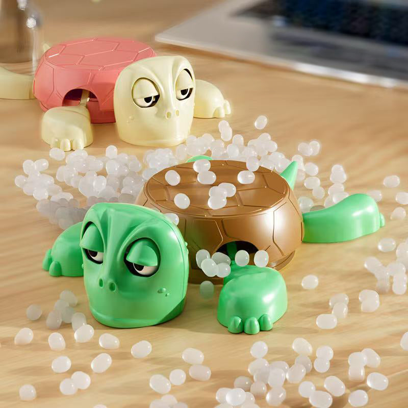 3D - printed Panicked Turtle Coaster: Insulated, for stress relief, doubles as mug base decor - V.I.P Digital Presence