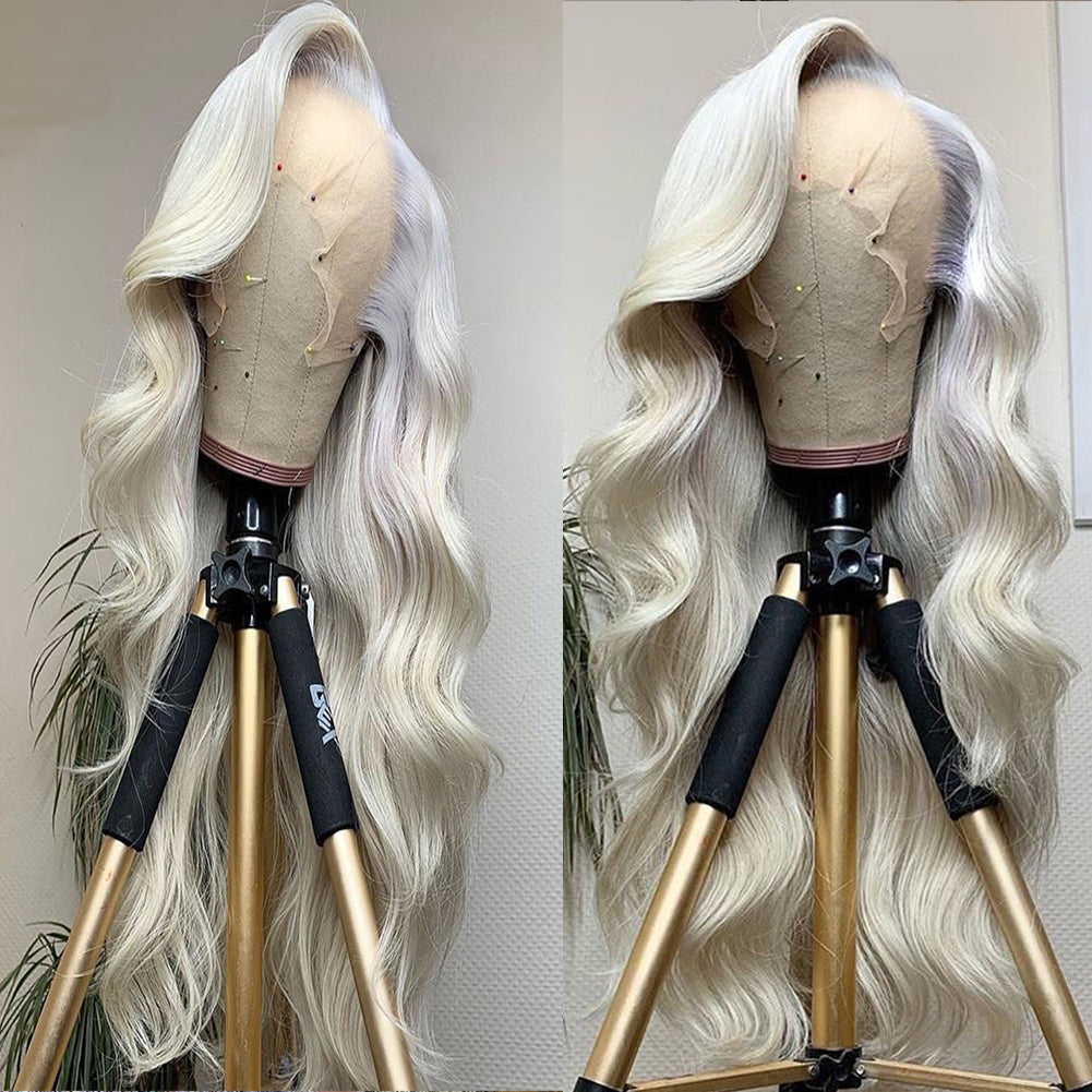 Synthetic Lace Front Wig Long Wavy Cosplay Wigs Heat Resistant Fiber Glueless Daily Wigs For Women - V.I.P Digital Presence