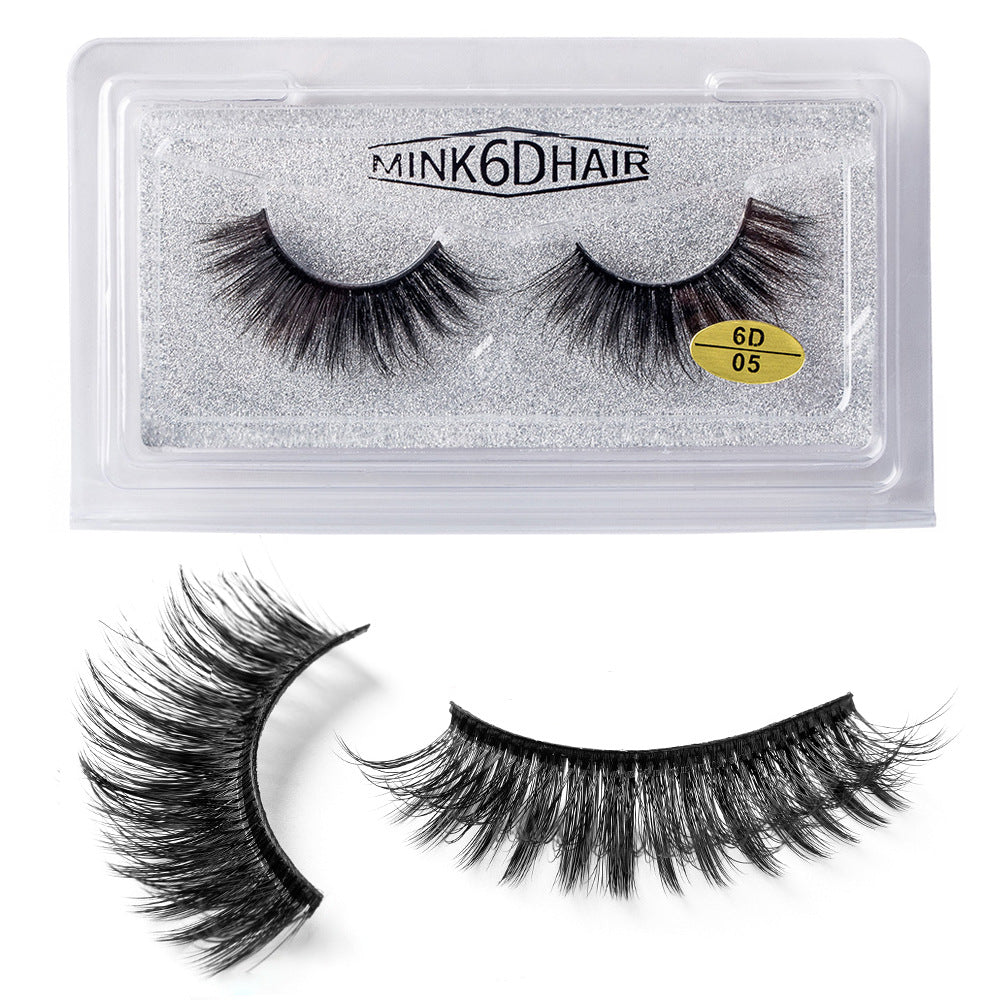 New False Eyelashes Eyelashes Cross Exaggerated Eyelashes 3D Three Dimensional Thick Imitation Mink False Eyelashes 25mm - V.I.P Digital Presence