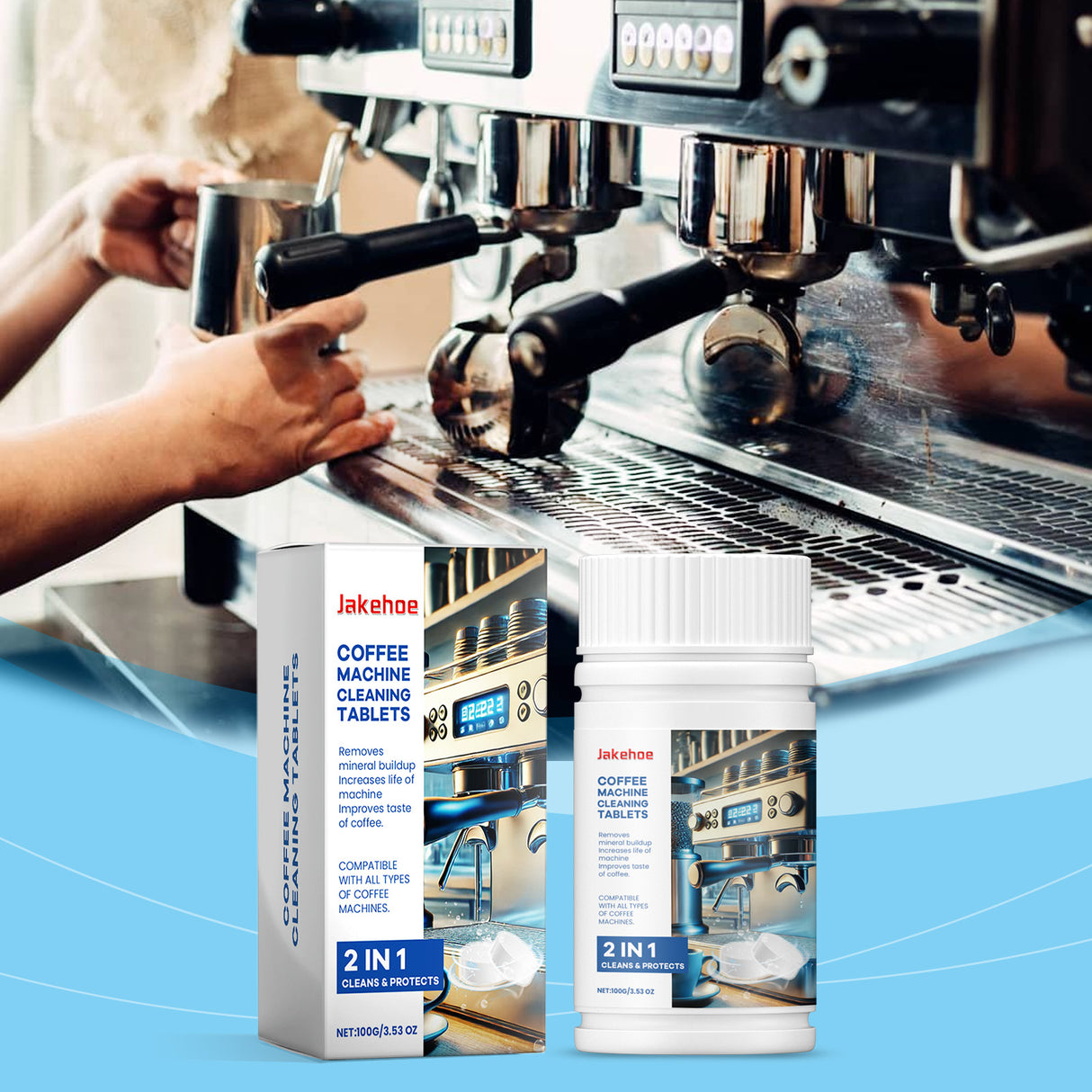 Coffee Machine Cleaning Sheet, Coffee Machine Stain And Scale Cleaning And Renovation Special Cleaning Sheet - V.I.P Digital Presence