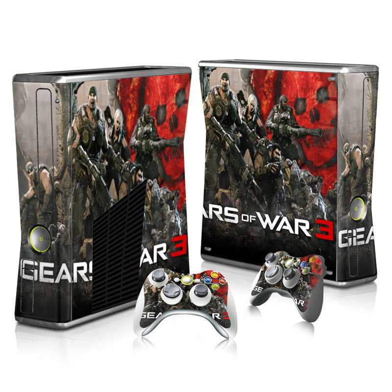 Xbox 360 Slim Full Body Color Membrane Stickers with Scratch-Resistant Protection - V.I.P Digital Presence