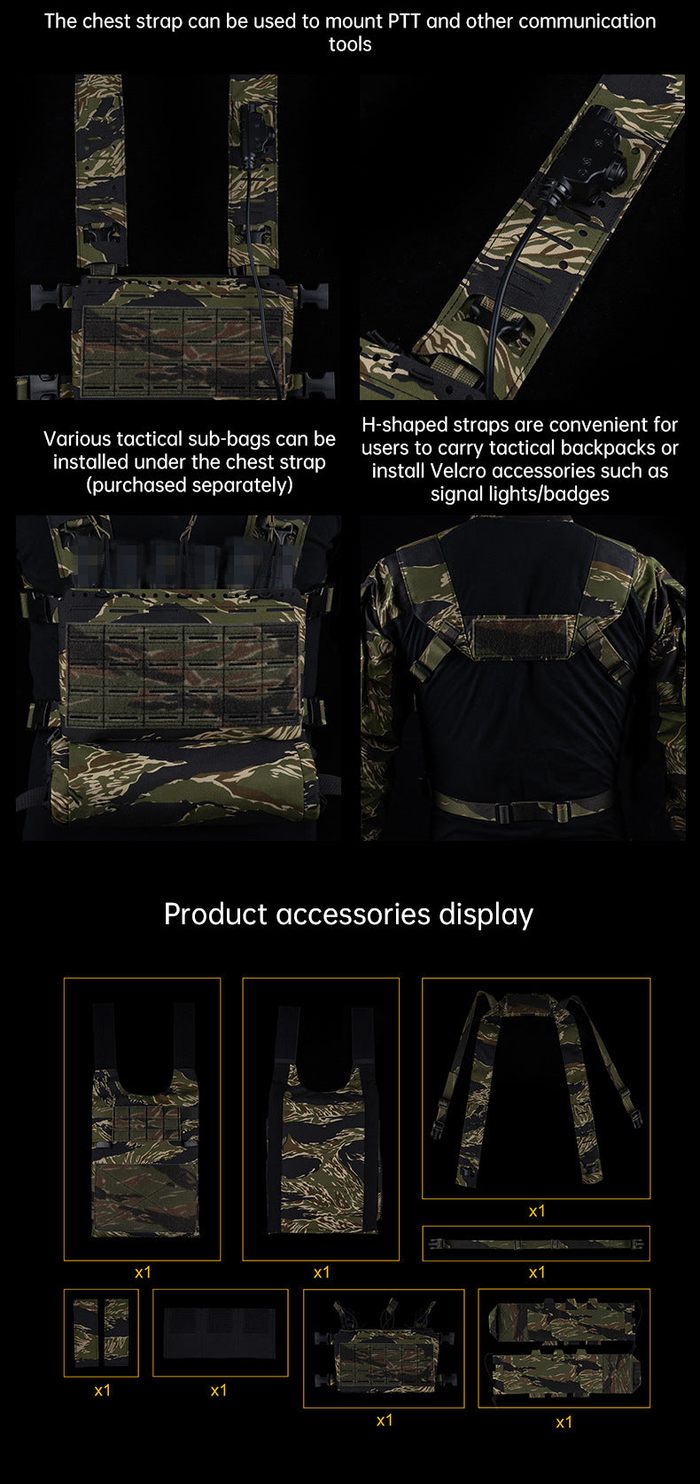 LV-119 Tactical Chest Rig Set - V.I.P Digital Presence
