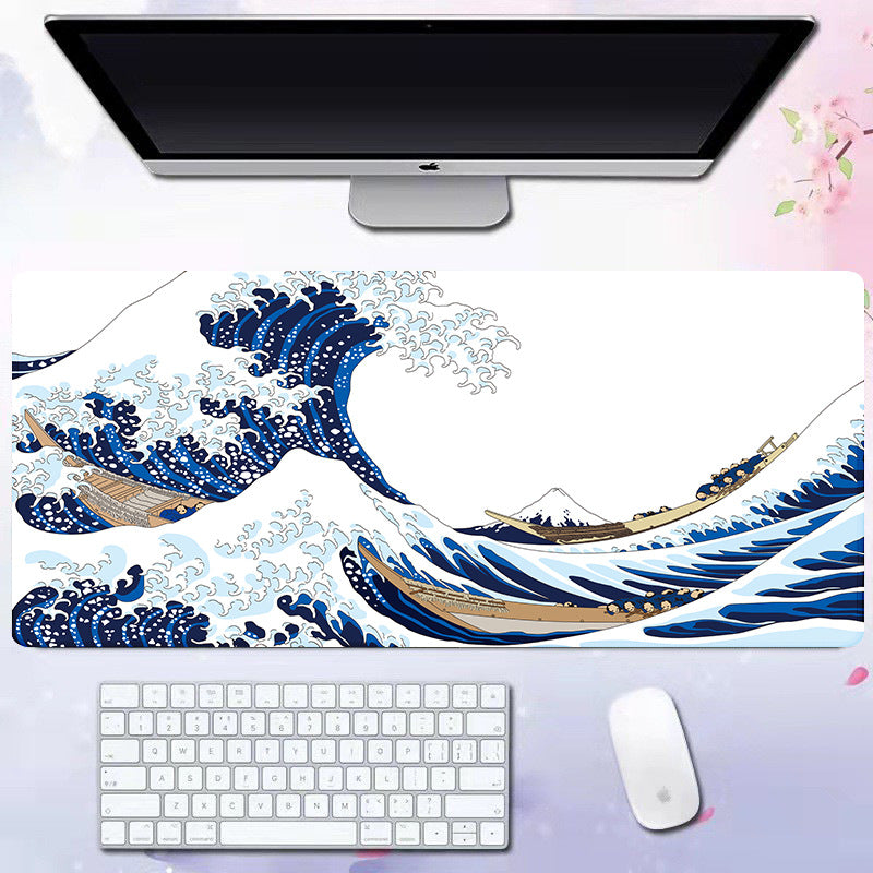 Wave mouse pad advertising game keyboard pad desk pad - V.I.P Digital Presence